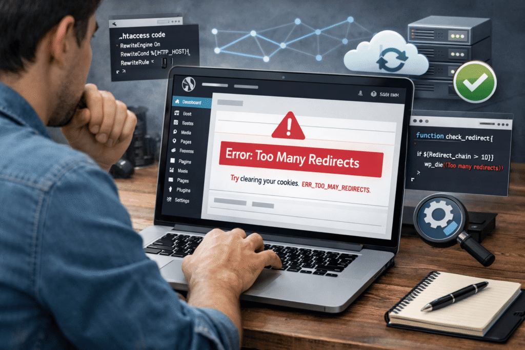 Resolving the Too Many Redirects Error in WordPress A Step-by-Step Guide DCX Herald (1)