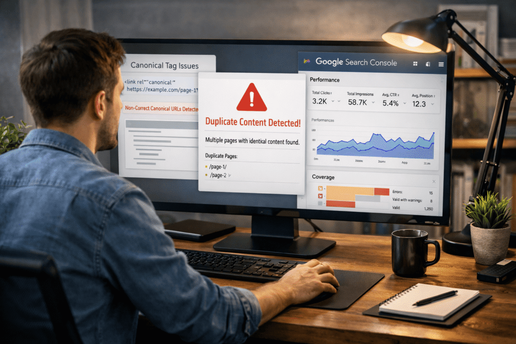 Fix Canonical URL Errors