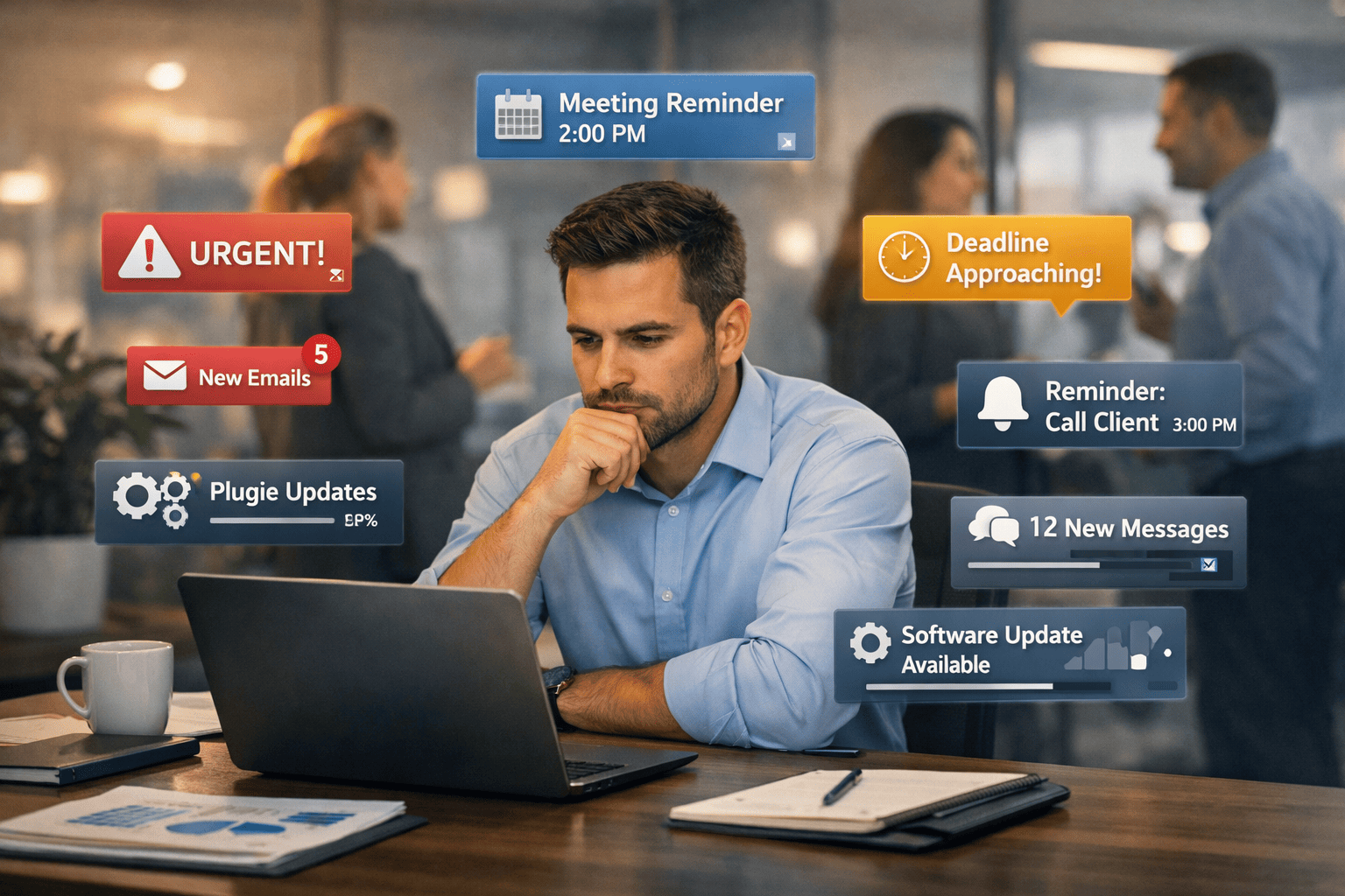 Digital vs Human Distractions: Which One Hurts Productivity More?