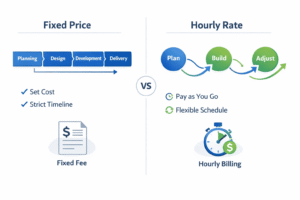 fixed vs hourly pricing comparison DCX Herald hadi-mirza.com
