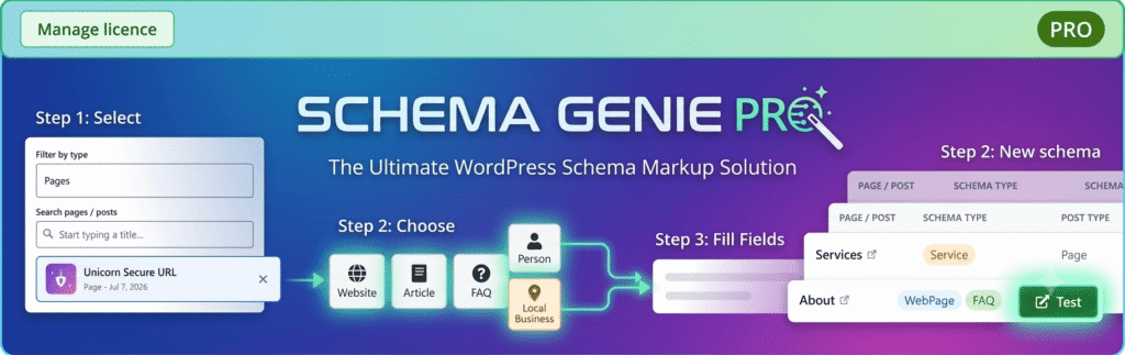 Schema Genie Pro SGP