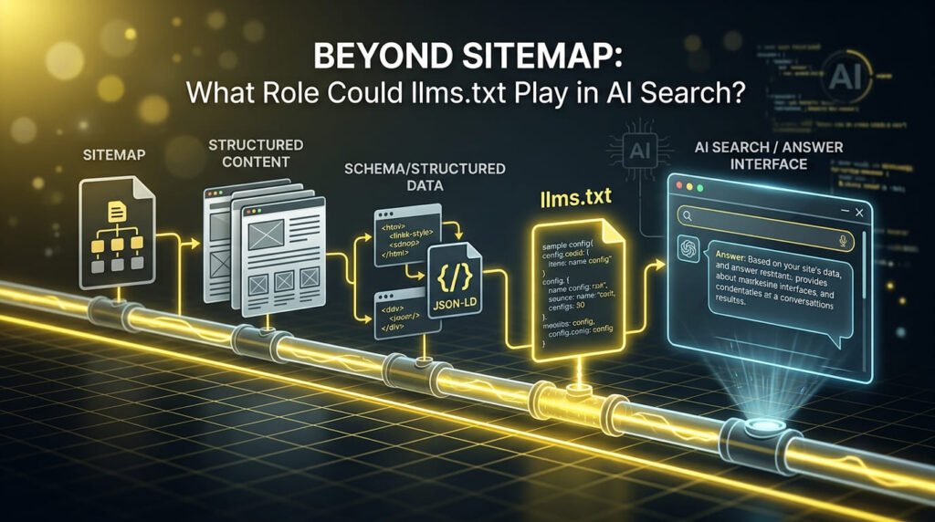 Beyond Sitemap What Role Could llms.txt Play in AI Search